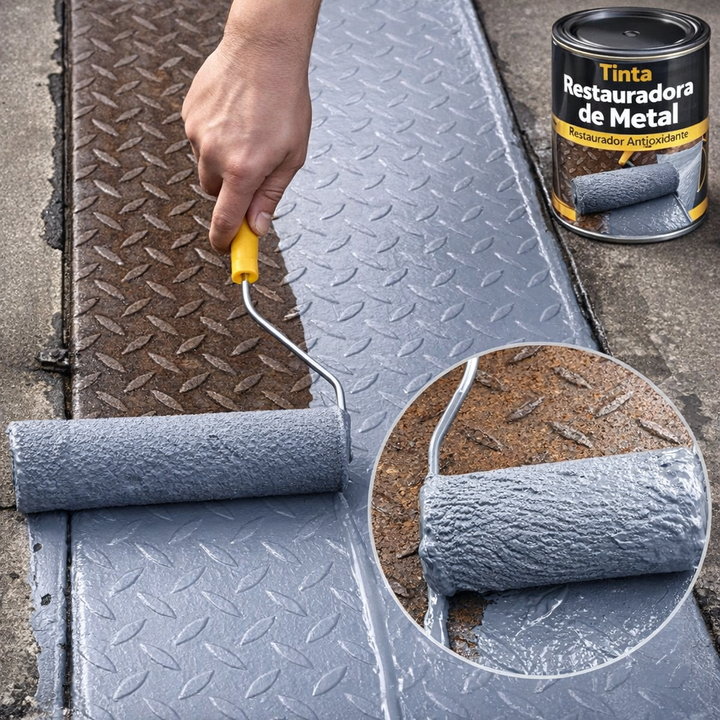 Tinta Restauradora de Metal (Anti Ferrugem)