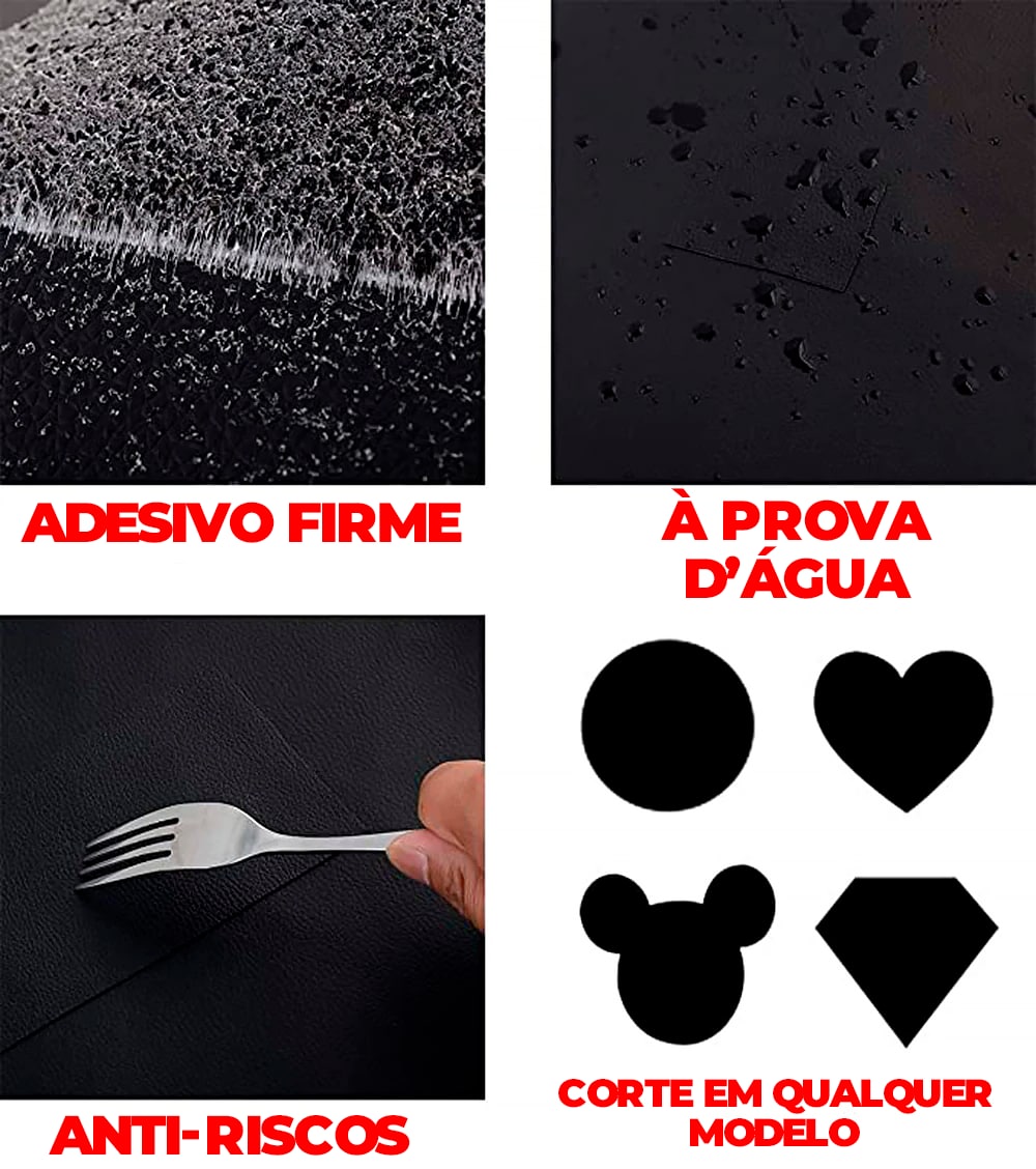 Adesivo de Couro Para Reparos ®ReparirMax
