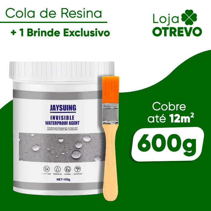 Cola de Resina Impermeável  - GoldBond® (ELIMINA TOTALMENTE AS INFILTRAÇÕES)